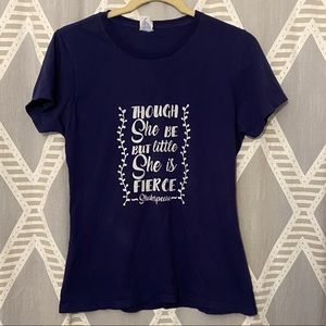 3/$15 Shakespeare Quote Graphic T-Shirt